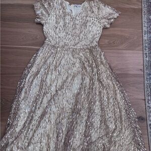 Sparkling Gold Women’s  Dress
